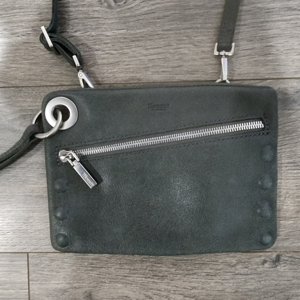 Hammitt Original Nash Grey Leather Bag - Picture 8 of 16